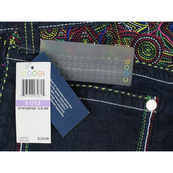 Y2K Coogi Embroidered Jeans NWT $128list - Picture 7 of 7
